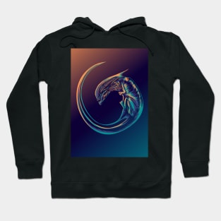 xenomorph alien Hoodie